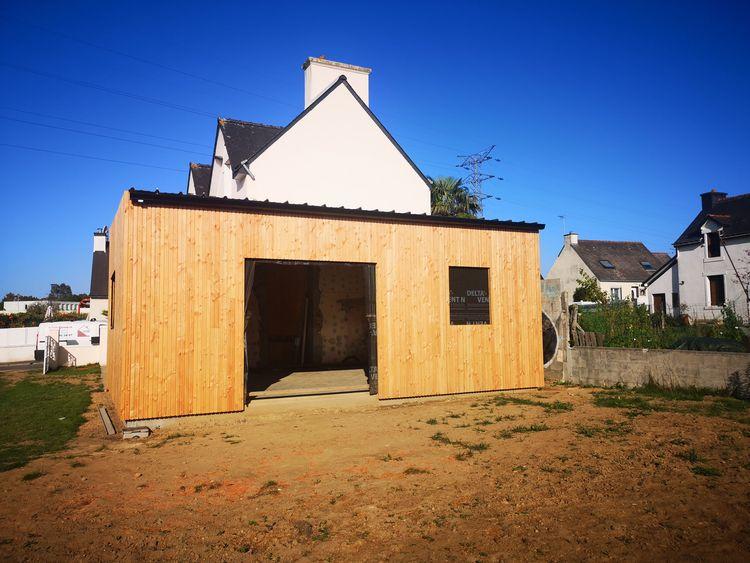 extension de maison en ossature bois