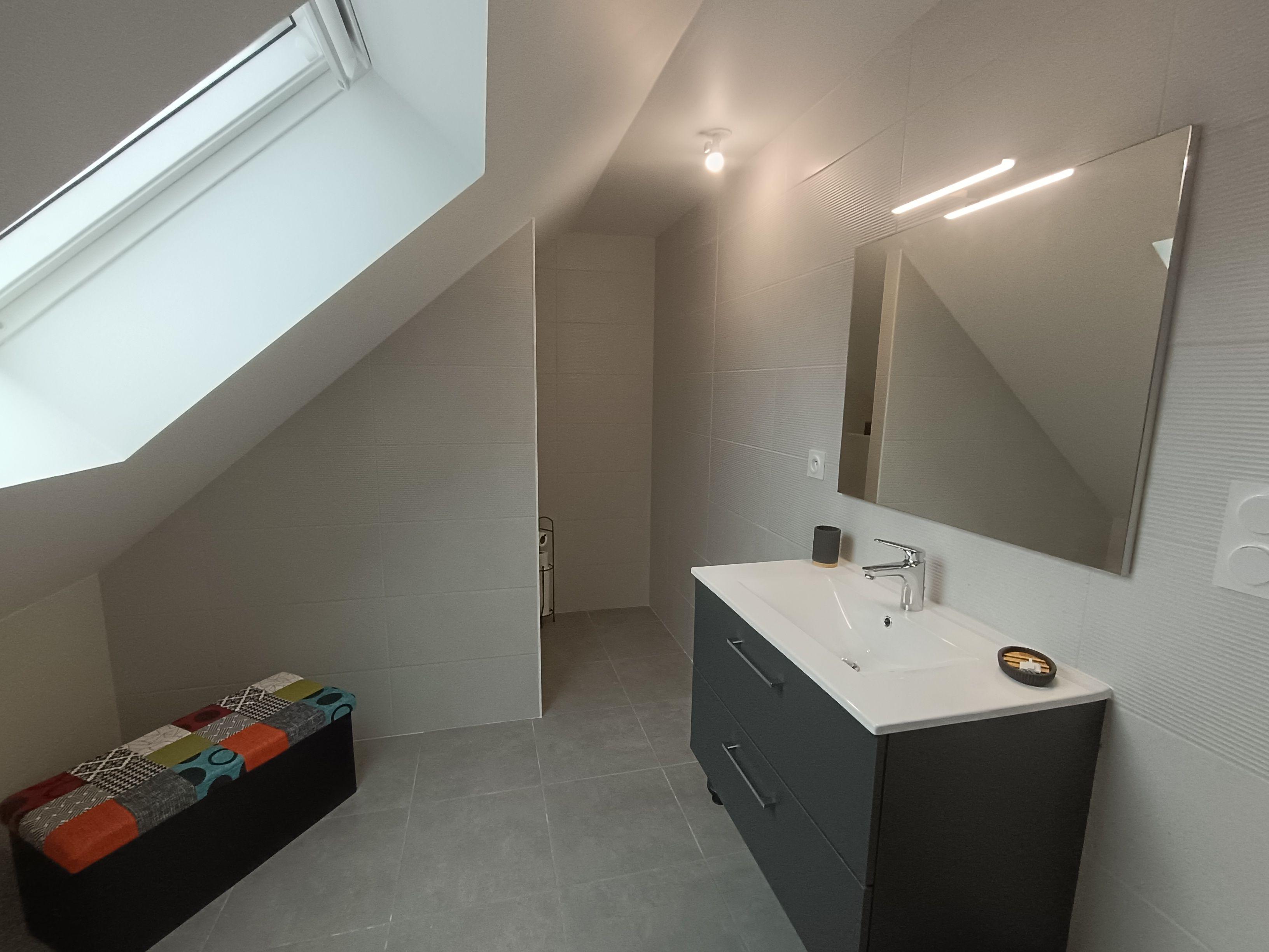 salle de bain pose de faïence